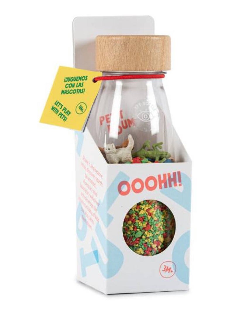 Petit Boum | Bouteille sensorielle Spy Animaux Vert - Kiabi