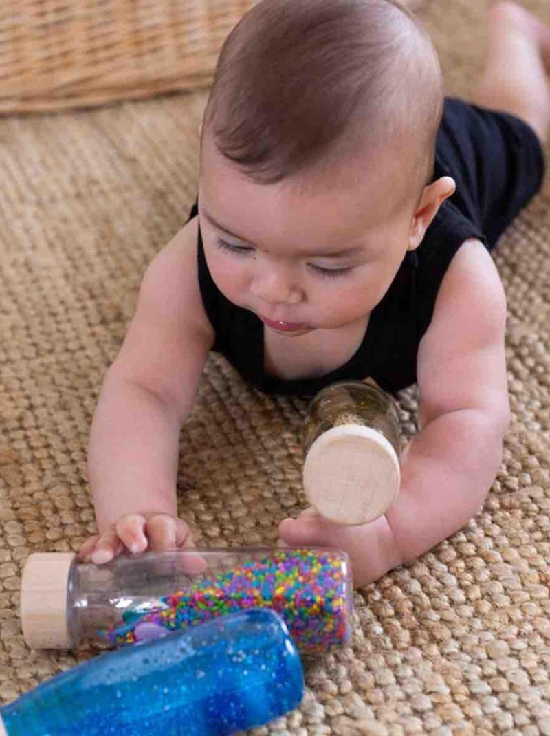 Petit Boum | Bouteille sensorielle Spy Animaux Vert - Kiabi