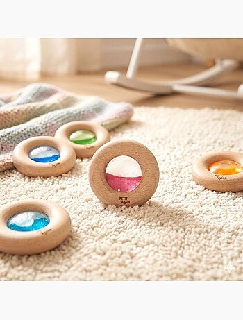 Petit Boum | Hochet sensoriel Donut Calme