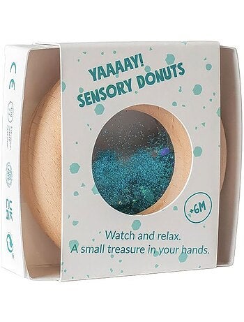 Petit Boum | Hochet sensoriel Donut Calme