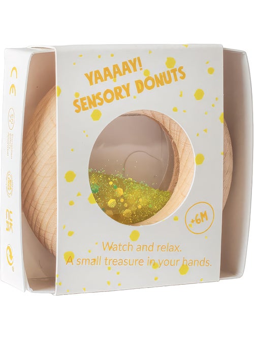 Petit Boum | Hochet sensoriel Donut Calme - Kiabi