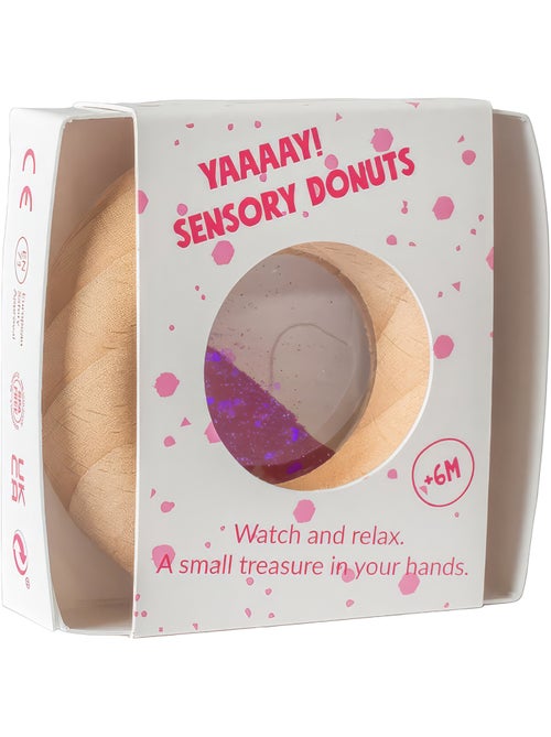 Petit Boum | Hochet sensoriel Donut Calme - Kiabi
