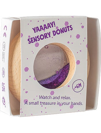 Petit Boum | Hochet sensoriel Donut Calme