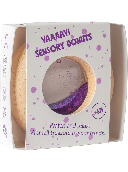 Petit Boum | Hochet sensoriel Donut Calme - Kiabi