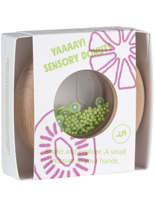 Petit Boum | Hochet sensoriel Donut Fruits - Kiabi