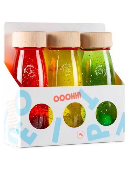 Petit Boum | Lot de 3 bouteilles sensorielles Crépuscule Twilight - Kiabi