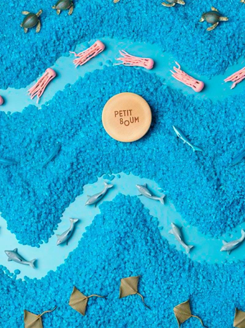 Petit Boum | Lot de 3 bouteilles sensorielles Sérénité Bleu - Kiabi