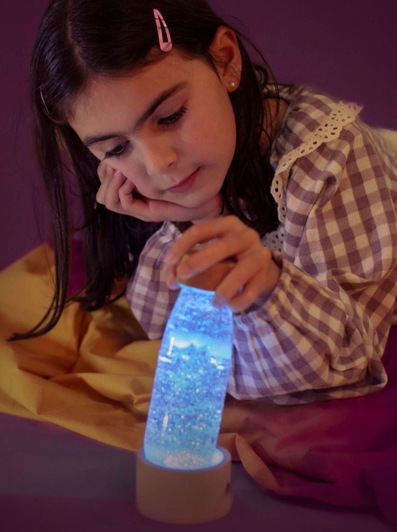 Petit Boum | Veilleuse magic lamp pour bouteille sensorielle Marron chocolat - Kiabi