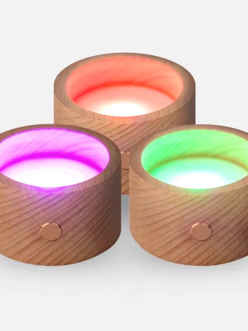 Petit Boum | Veilleuse magic lamp pour bouteille sensorielle Marron chocolat - Kiabi