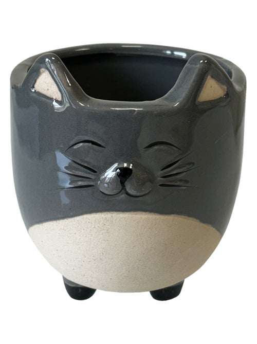 Petit cache pot chat - Kiabi