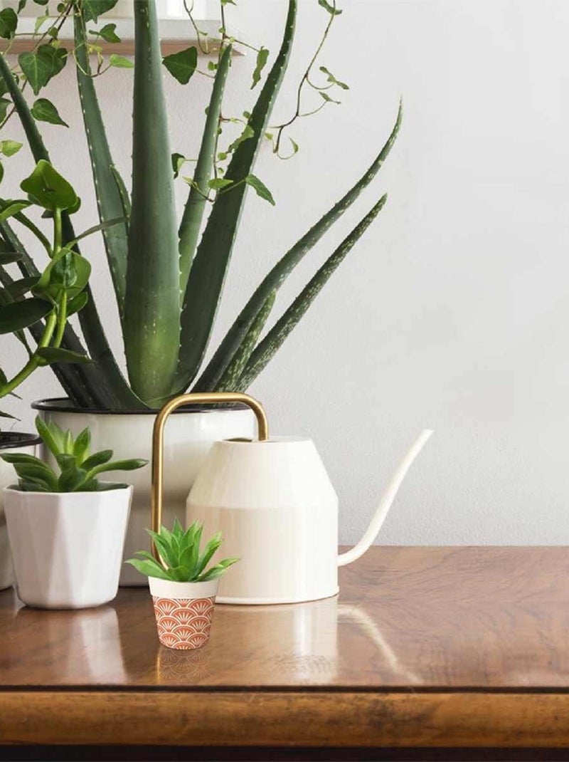 Petit cache pot en bambou Beige - Kiabi