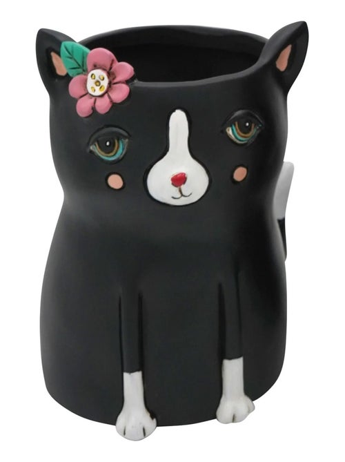 Petit cache pot en forme de chat - Kiabi