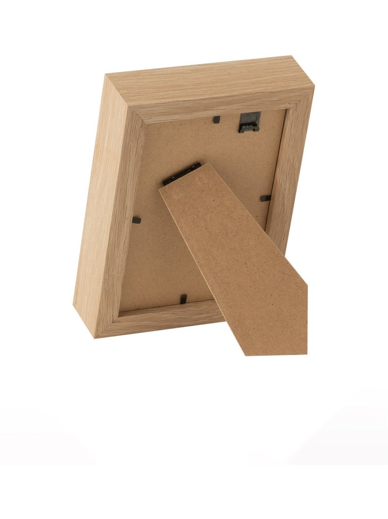 Petit cadre bord épais bois naturel - AFIBEL Beige - Kiabi