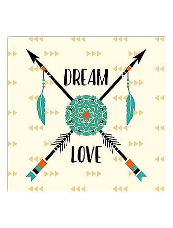 Petit cadre en bois collection apache dream love