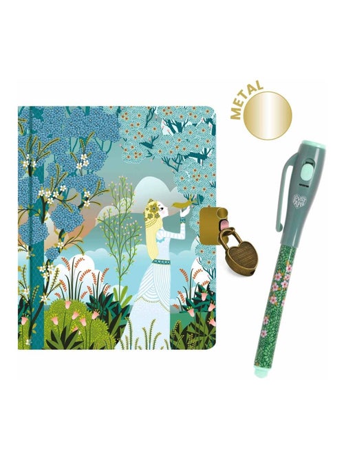 Petit carnet secret avec feutre magique Charlotte - Kiabi