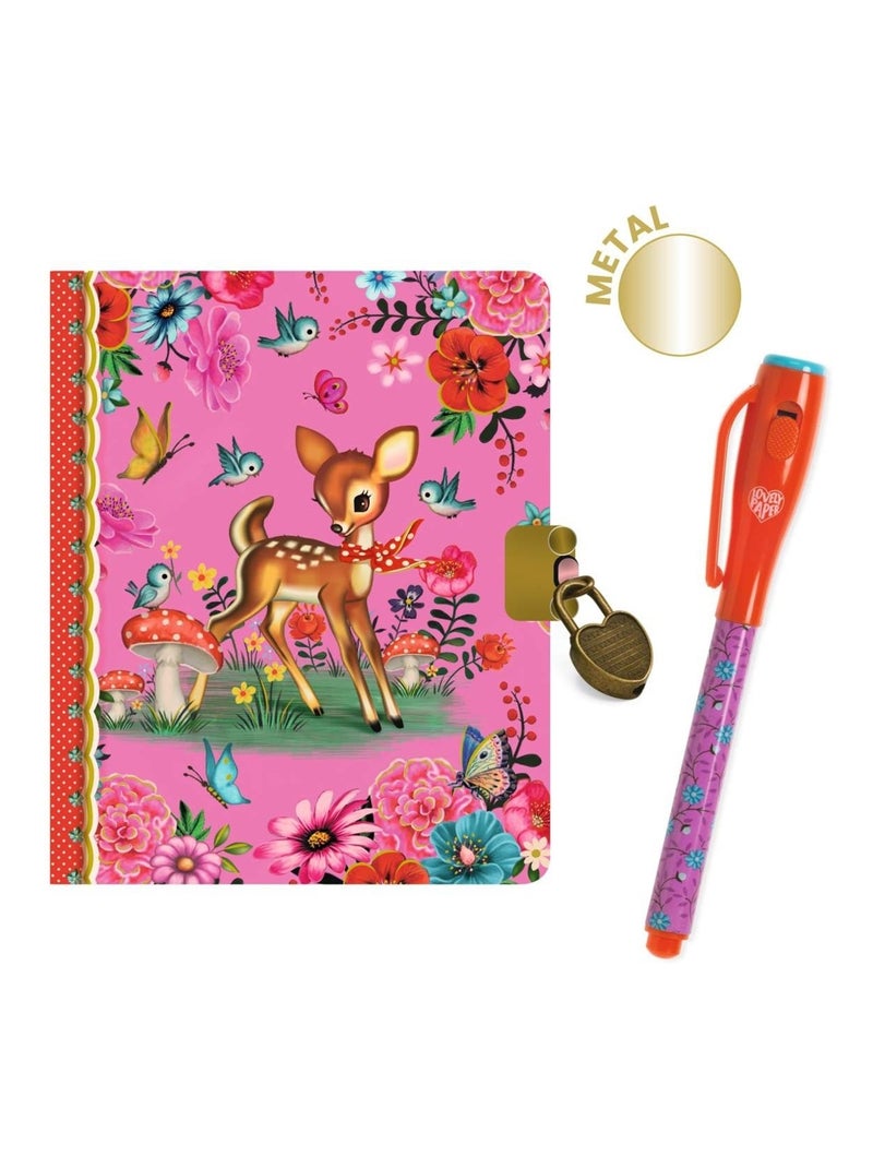 Petit carnet secret avec feutre magique Fiona N/A - Kiabi
