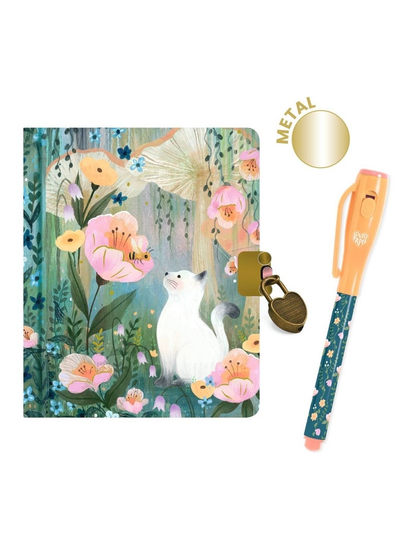 Petit carnet secret avec feutre magique Kendra Multicolore - Kiabi