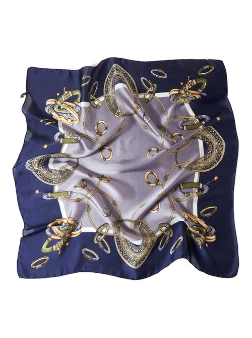 Petit carré de Soie Multirings Cléo - Kiabi