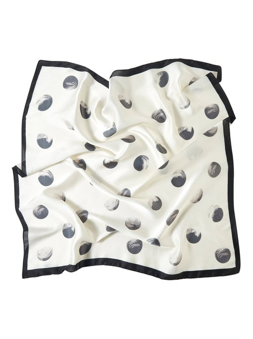 Petit carré de Soie Petal Cléo - Kiabi