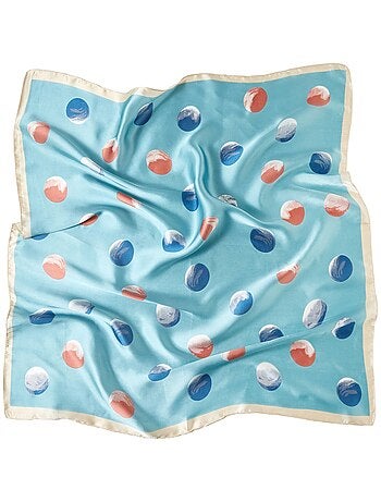 Petit carré de Soie Petal Cléo