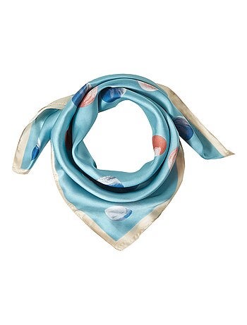 Petit carré de Soie Petal Cléo
