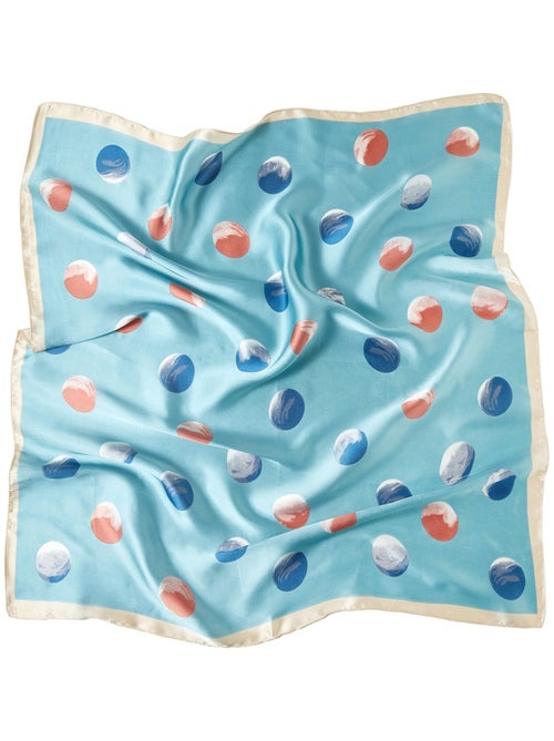 Petit carré de Soie Petal Cléo - Kiabi