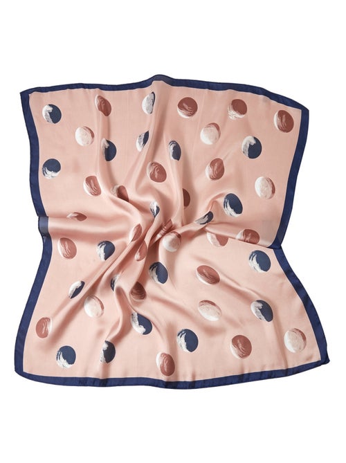 Petit carré de Soie Petal Cléo - Kiabi