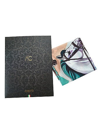 Petit carré de soie Spring Horse Cléo