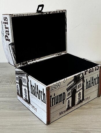 Petit coffre rétro Paris