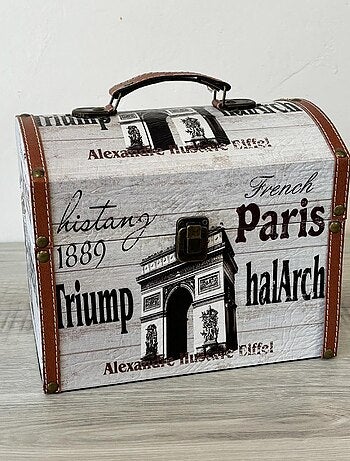 Petit coffre rétro Paris
