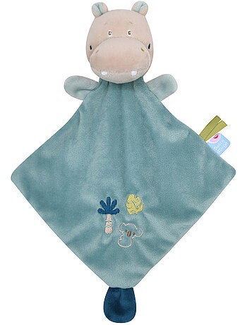 PETIT DOUMOU HIPPOPOTAME RENANT VELOURS DOUX