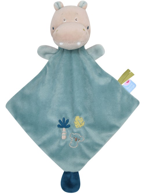 PETIT DOUMOU HIPPOPOTAME RENANT VELOURS DOUX - Kiabi