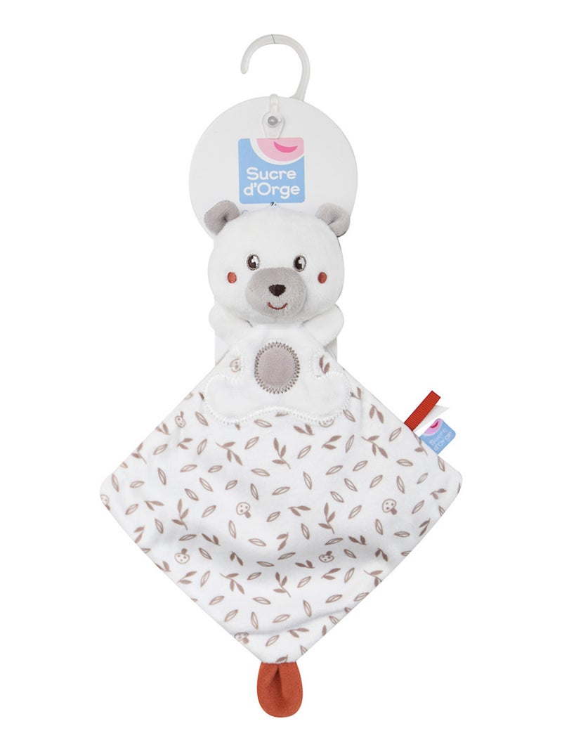 PETIT DOUMOU OURS VELOURS DOUX Beige - Kiabi