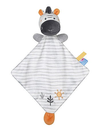 PETIT DOUMOU ZEBRE PATRIK VELOURS DOUX