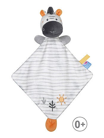 PETIT DOUMOU ZEBRE PATRIK VELOURS DOUX