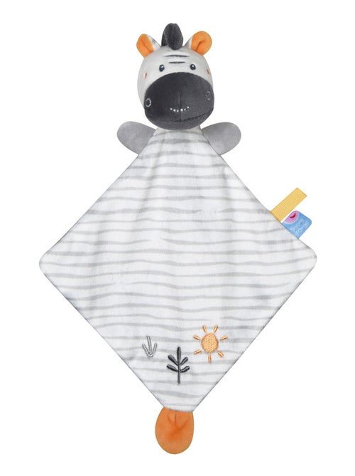 PETIT DOUMOU ZEBRE PATRIK VELOURS DOUX - Kiabi