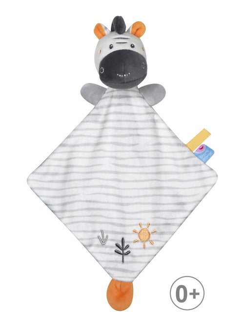 PETIT DOUMOU ZEBRE PATRIK VELOURS DOUX - Kiabi