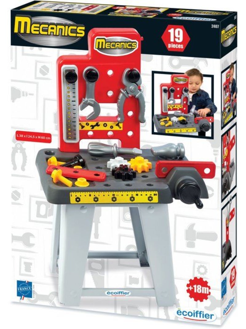 Petit Etabli Et Outils - Ecoiffier Multicolore - Kiabi