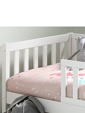 Petit lit enfant avec sommier en pin massif SUZON