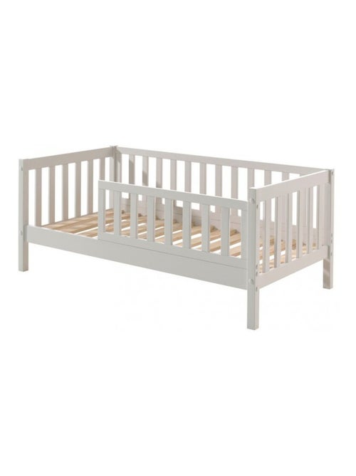 Petit lit enfant avec sommier en pin massif  SUZON - Kiabi