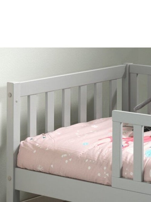 Petit lit enfant avec sommier en pin massif   SUZON - Kiabi