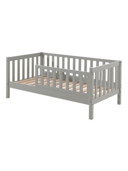 Petit lit enfant avec sommier en pin massif   SUZON - Kiabi