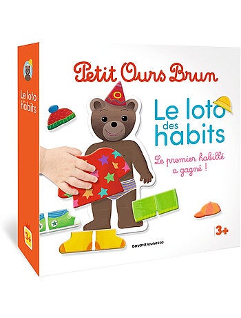 Petit Ours Brun Le Loto Des Habits - Bayard