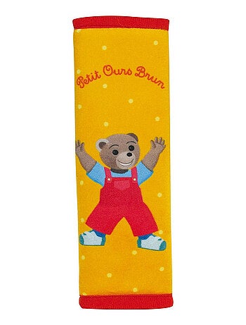 Petit ours brun protege ceinture en peluche douce 19 cm