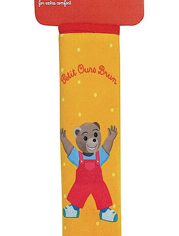 Petit ours brun protege ceinture en peluche douce 19 cm