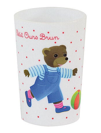 Petit Ours Brun Verre Réutilisable 220ml