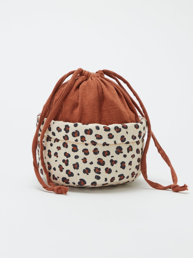 Petit panier de rangement - Kiabi Home Beige - Kiabi