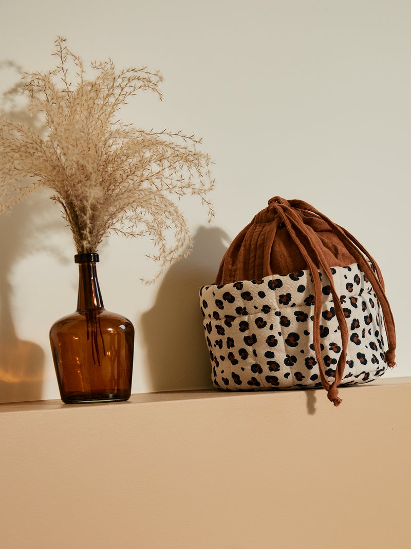 Petit panier de rangement - Kiabi Home Beige - Kiabi