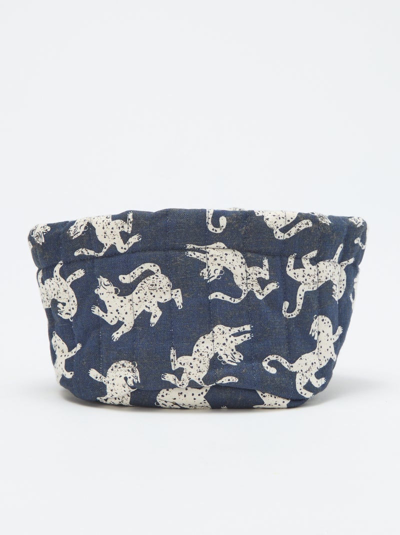 Petit panier de rangement - Kiabi Home Bleu - Kiabi