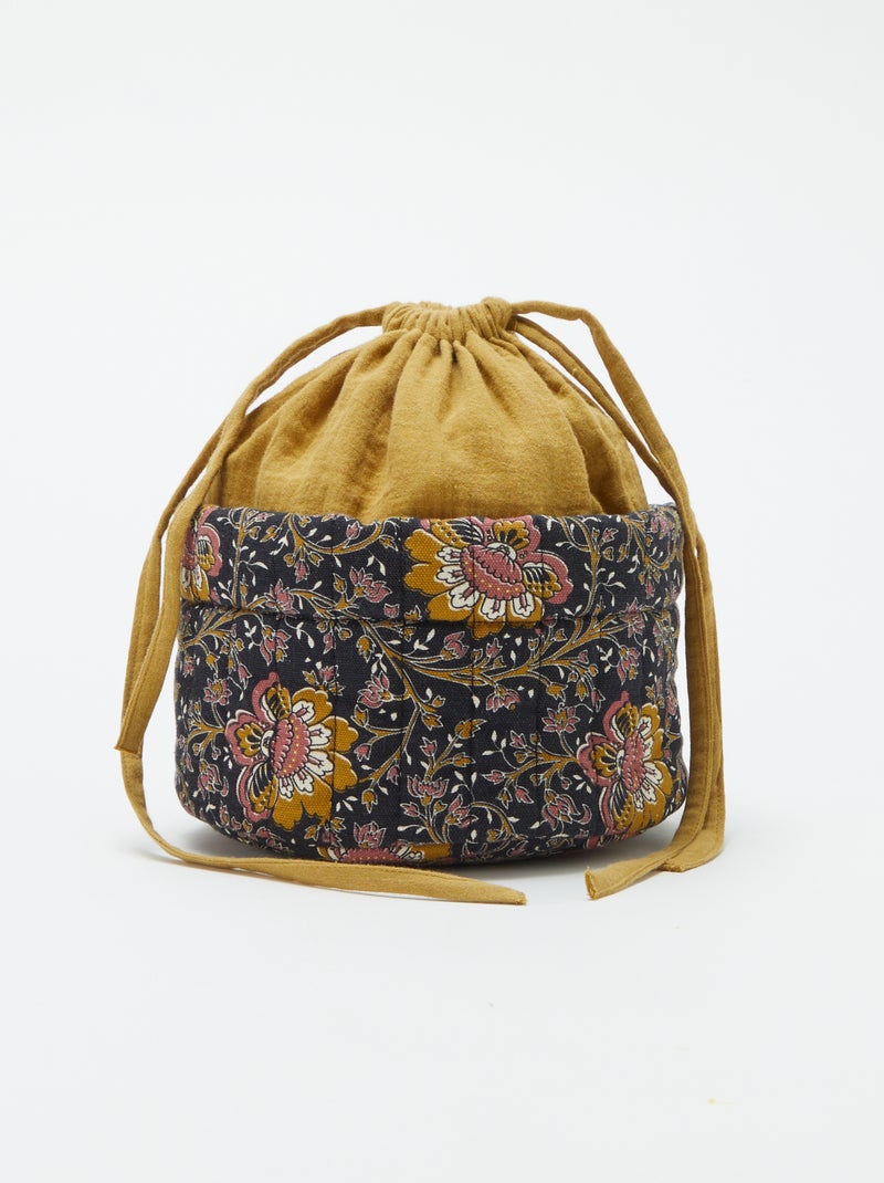 Petit panier de rangement - Kiabi Home Noir - Kiabi